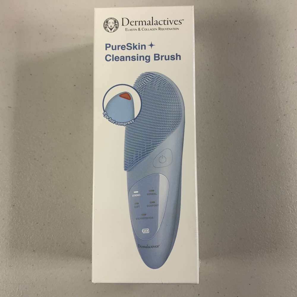 Dermalactives PureSkin Cleansing Brush 5 Modes Eye Protector USB‎ Charging